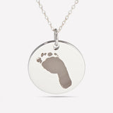 Baby Keepsake Necklace Silver