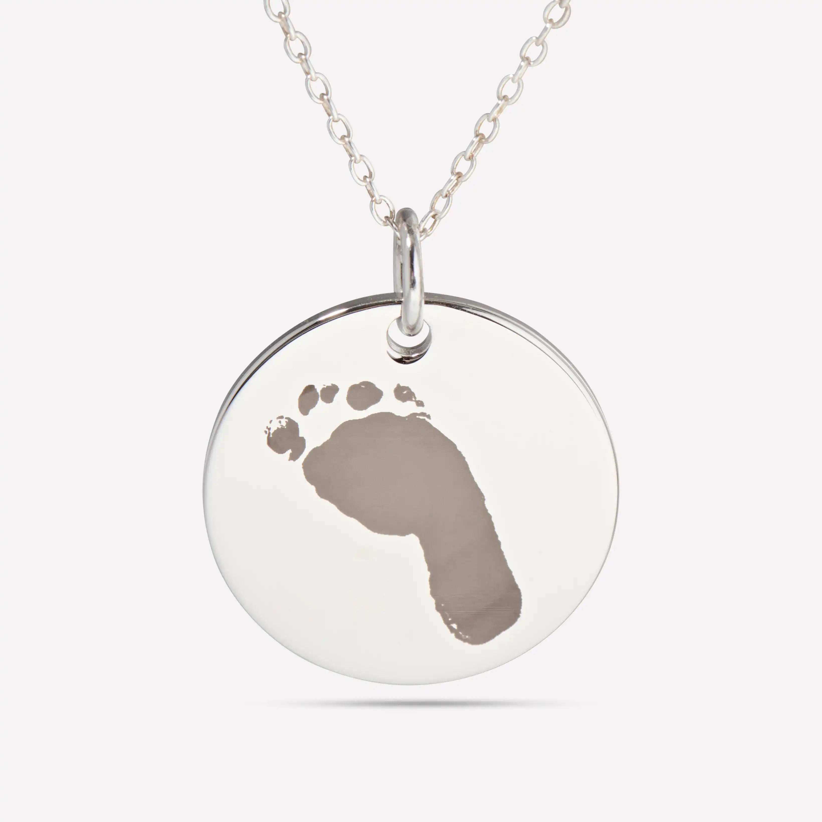 Baby Keepsake Necklace Silver