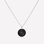 Childrens Drawing Necklace Black