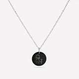 Childrens Drawing Necklace Black