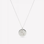 Childrens Drawing Necklace Silver