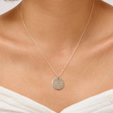 Custom Handwriting Necklace Silver
