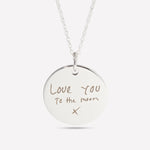 Memorial Handwriting Necklace