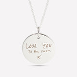 Memorial Handwriting Necklace