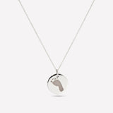 Personalised Footprint Necklace | Baby Footprint Keepsake Gift